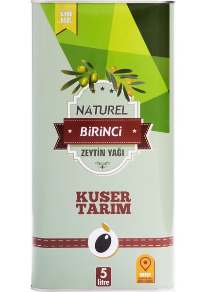 Kuser Tarım Naturel Birinci Zeytinyağı 5 lt