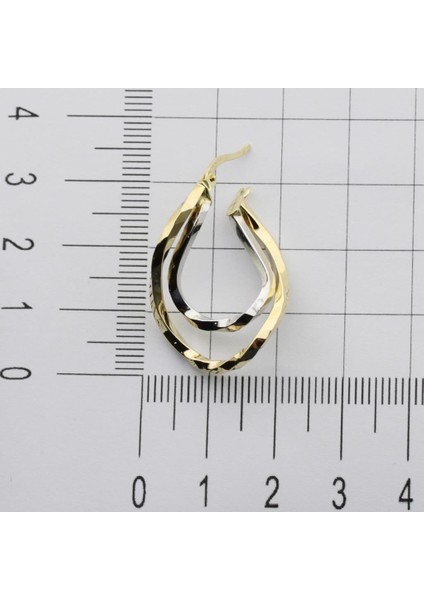14 Ayar Altın Küpe 4E02339