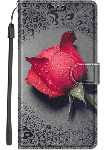Xiaomi Redmi Not 4x Kılıf Için C14 Siyah Su Damlası Gül (Yurt Dışından)