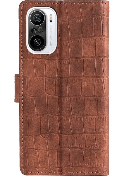 Xiaomi Redmi K40 / K40 Pro Kılıf Için Kahverengi (Yurt Dışından) modelleri
