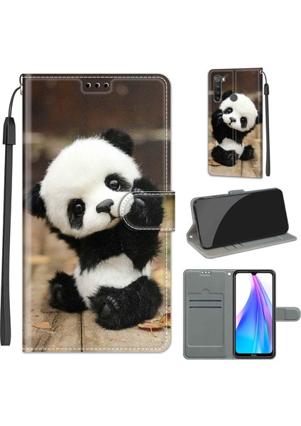 Xiaomi Redmi Not 8t Kılıf Için C18 Ahşap Panda Panda (Yurt Dışından) fiyatları