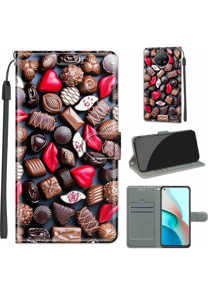 Xiaomi Redmi Not 9 5g / 9t Kılıf Için C06 Kırmızı Dudak Çikolata (Yurt Dışından) fiyatları