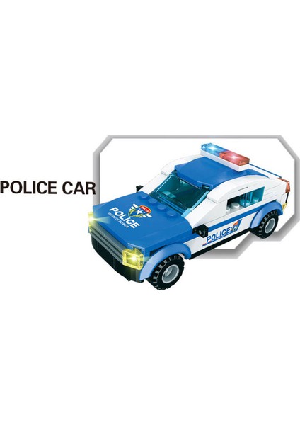 Polis Istasyon Yapboz Seti 1122 Parça Puzzle Çocuk Oyun Seti