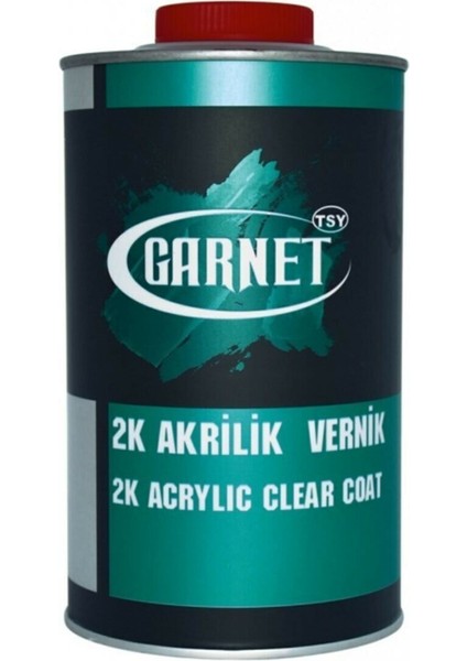 Garnet Akrilik Vernik 1 Lt