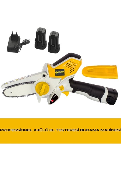 Magic Saw X-Torq 1800 Li-On Akülü Dal Kesme Çift Akülü Testere Bıçkı Makinası