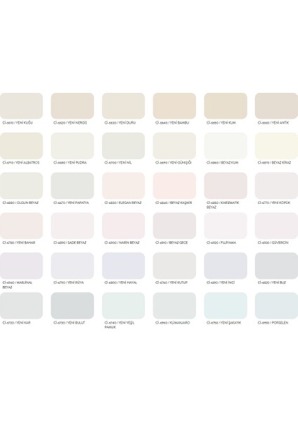 Popüler Plastik Iç Cephe Boyası 20 kg indirimleri