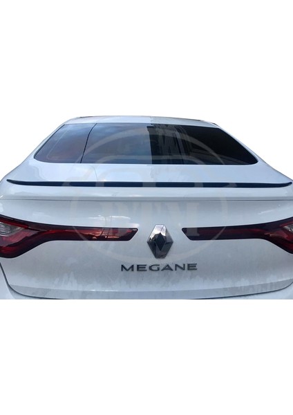 BTM Otomotiv Renault Megane 4 Sedan Bagaj Üstü Spoiler Piano Black