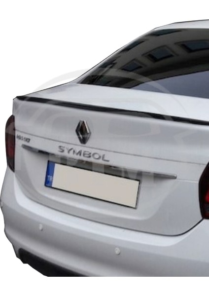 Renault Symbol 2013 Sonrası Bagaj Üstü Spoiler Piano Black modelleri