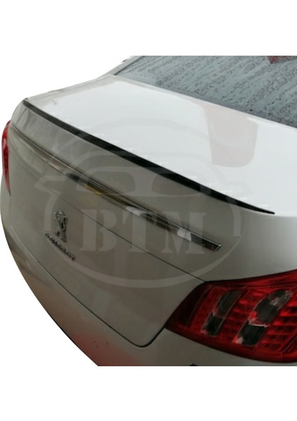 BTM Otomotiv Peugeot 508 (09-17) Bagaj Üstü Spoiler Piano Black