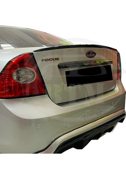 BTM Otomotiv Ford Focus 2-2.5 Bagaj Üstü Spoiler Piano Black