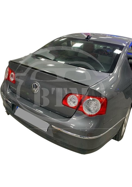 BTM Otomotiv Vw Passat B6 Bagaj Üstü Spoiler Piano Black