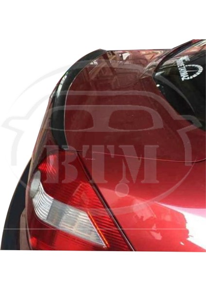 BTM Otomotiv Renault Megane 2 Bagaj Üstü Spoiler Piano Black