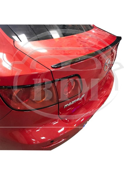 BTM Otomotiv Mazda 3 Bagaj Üstü Spoiler  Piano Black