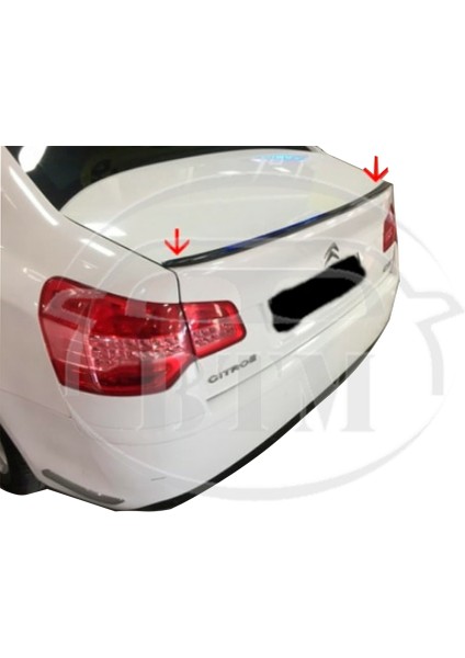 Citroen C5 Bagaj Üstü Spoiler Piano Black