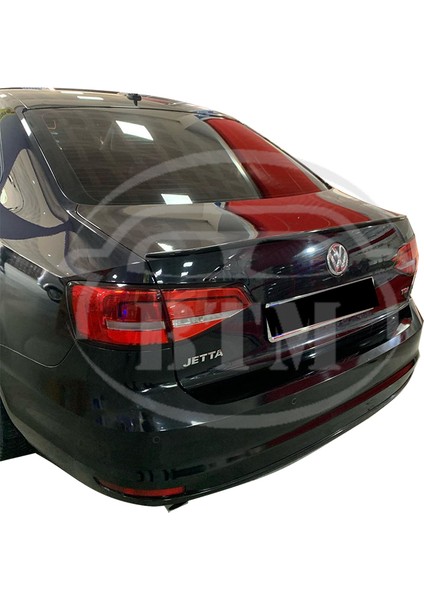 BTM Otomotiv Vw Jetta Mk6 Bagaj Üstü Spoiler Piano Black