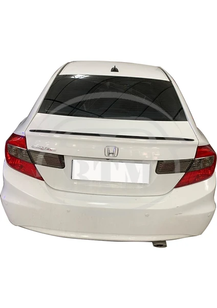 BTM Otomotiv Honda Civic Fb7 Bagaj Üstü Spoiler Piano Black