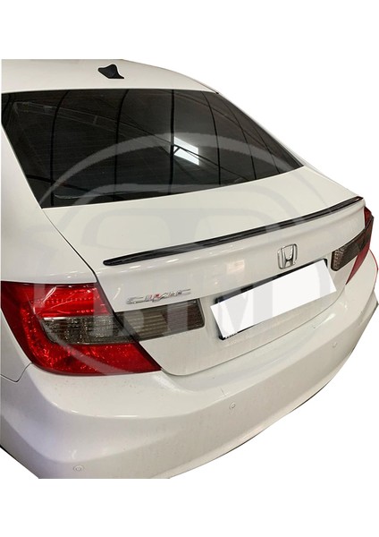 BTM Otomotiv Honda Civic Fb7 Bagaj Üstü Spoiler Piano Black