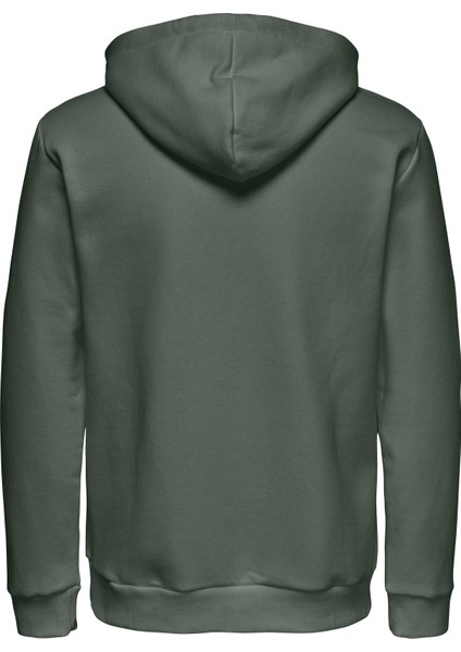 Only & Sons Ceres Life Hoodie Sweat Noos Erkek Yeşil Sweatshirt 22018685-21