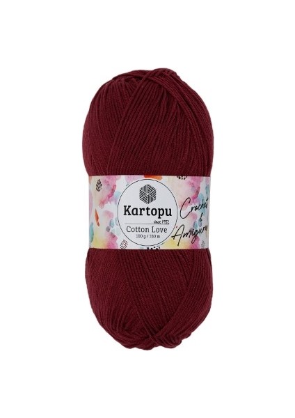 Cotton Love K104 Marsala