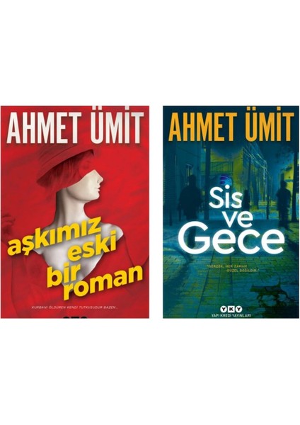 Sis ve Gece - Aşkımız Eski Bir Roman - 2 Kitap - Ahmet Ümit