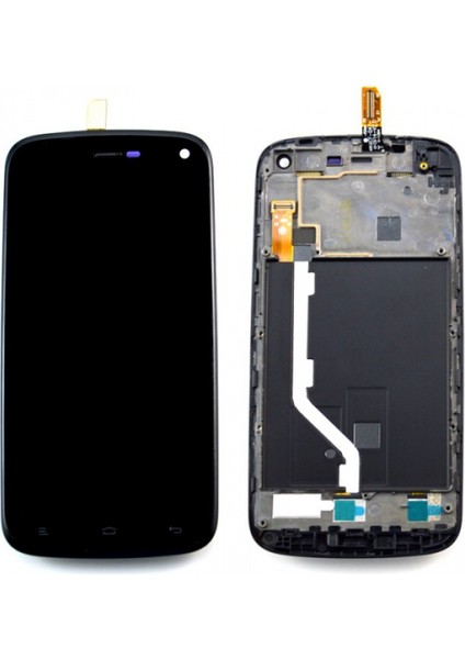General Mobile Discovery E3 Uyumlu Lcd+Dokunmatik+Çıtalı