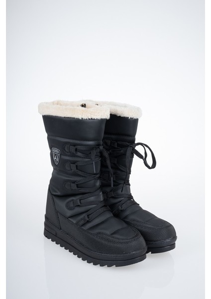 995 Kışlık Içi Kürklü Termal Siyah Kadın Kar Botu indirimleri