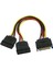 DK-CB-P202 Sata-2xsata Güç Kablo 1