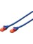 Dıgıtus DK-1617-0025/B 25CM Utp Cat6 Patch Kablo Mavi Cu, Lszh Awg 26/7 1