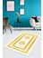 Cappio Gold Motifli Krem Halı (Makine'de Yıkanabilir) 1