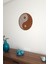 Ying Yang Kahverengi (Ceviz) Dekoratif Tablo 25X25CM 2