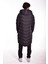 Kaban Erkek Siyah-Long Coat Iı WN-R9891 5