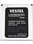 Venüs 5000 Uyumlu Vestel VS-BAT-2230-8.5 2220 Mah Batarya 1