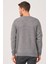 V0036 Erkek V-Neck Kazak-Gri 2