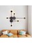 Modern LED Dekoratif Duvar Aplik 3000K Siyah 91*73CM 2