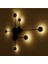 Modern LED Dekoratif Duvar Aplik 3000K Siyah 91*73CM 3