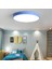 Modern LED Çocuk Odası Sıva Üstü Plofonyer ÇAP.40CM 3000K Pastel Mavi 1