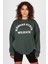 Mad Girls Koyu Yeşil Sweatshirt MG1217 2