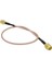 30CM RG316 Sma Erkek - Erkek Rf Kablo 0-6ghz 50 Ohms 0.3db Esnek 5