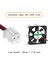 Dc 12V Fan 5X5CM Kuluçka Fanı Soğutucu Peltier Cooler Pc Ekran Kartı 50X50MM 4