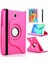 Galaxy Tab A T580 10.1 Fuchsia Dönebilen Standlı Kılıf 1