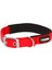 Miami Plus Köpek Boyun Tasması Kırmızı - Siyah 45 - 53 cm 1