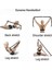 8 Farklı Seviyeli Direnç Bandı Spor Egzersiz Aerobik Pilates Squat Lastiği Fitness Yoga 3