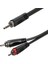 RX-K12905 5 Metre 3.5 mm Stereo - Çift Rca Gitar Ses Kablo 2