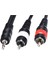KB-2901A 2rca 3.5 mm Stereo 1.5 Metre Kablo 1