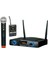 K-312 Uhf Çift Kanal 1 El + 1 Yaka Mikrofon 1
