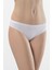Kadın Beyaz 2'li Likralı Dantelli Bikini Külot 958 1