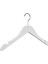 7-14 Yaş Genç Çocuk Elbise Askısı Beyaz Renk 100 Adet 1