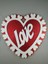 Strafor Kalp Kırmızı Love 50CM x 50CM 1