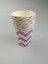 Bardak Lila-Beyaz Zigzaglı 1