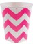 Bardak Pembe-Beyaz Zigzaglı 2